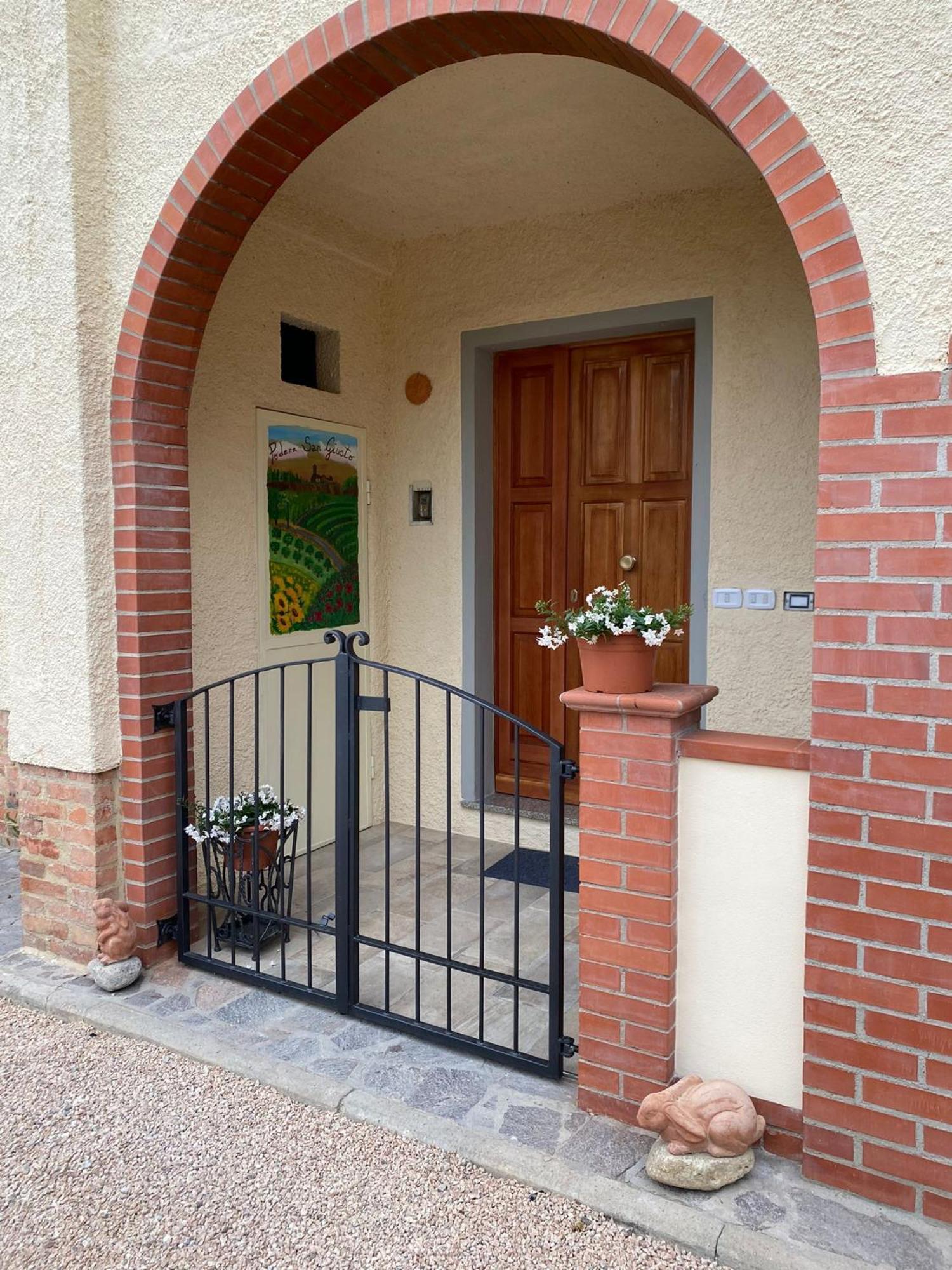 Casa Vacanze Podere San Giusto Volterra Luaran gambar