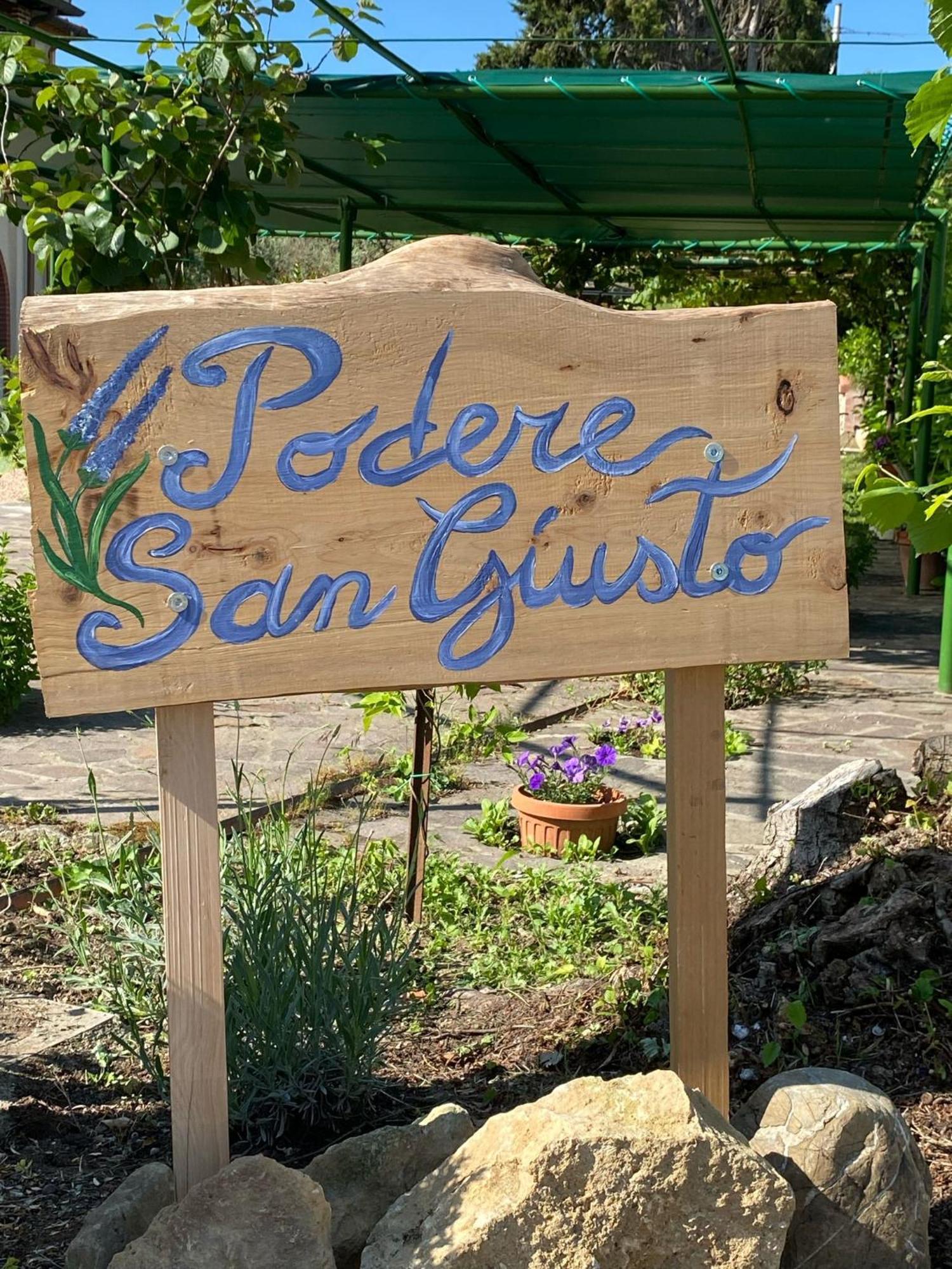 Casa Vacanze Podere San Giusto Volterra Luaran gambar