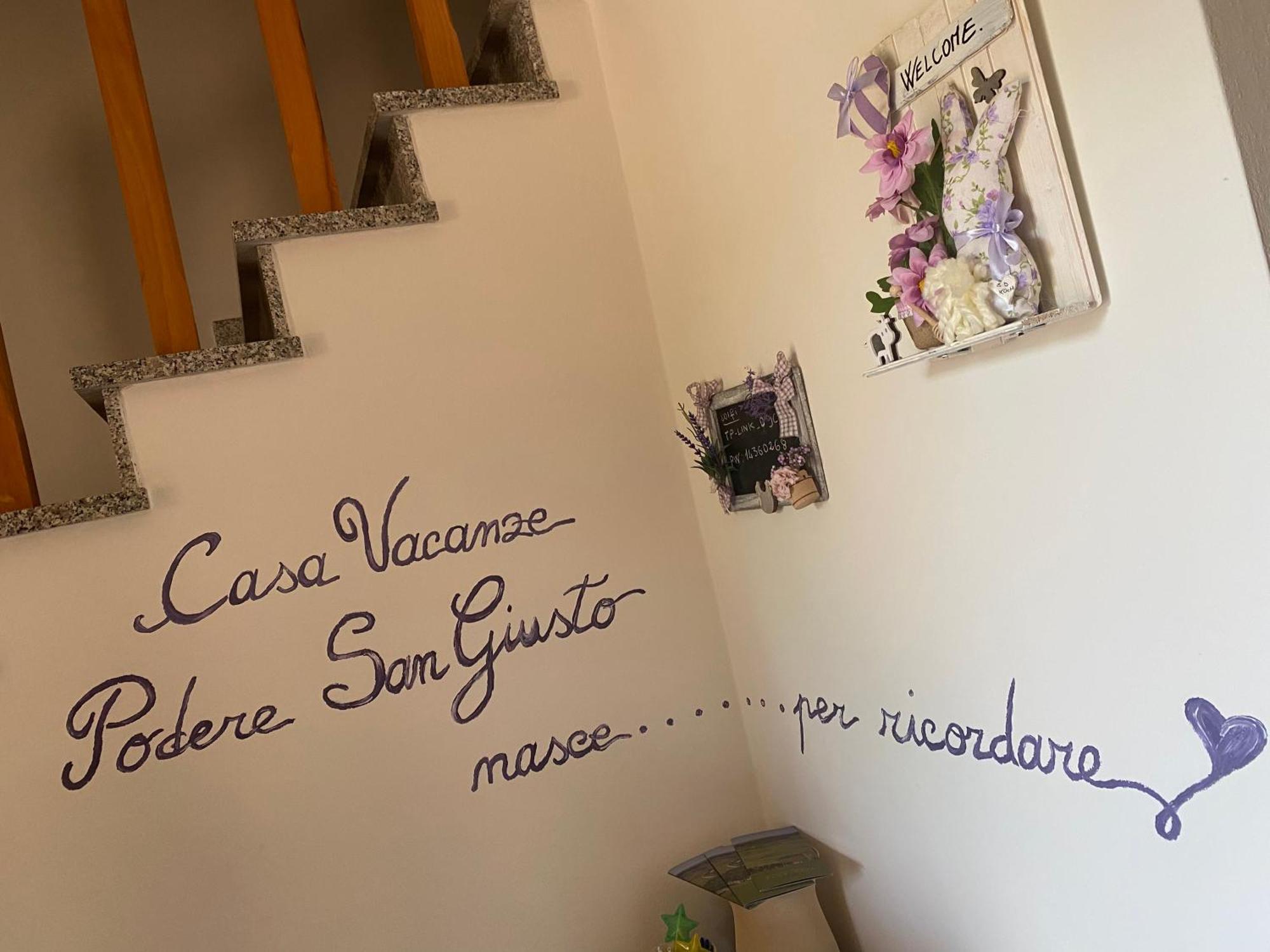 Casa Vacanze Podere San Giusto Volterra Luaran gambar
